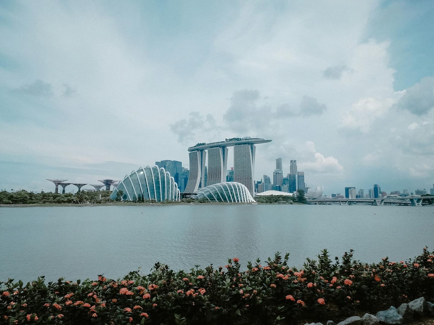 Hiring rules, equity market, labour market, EDBI, view of the marina bay sands in singapore